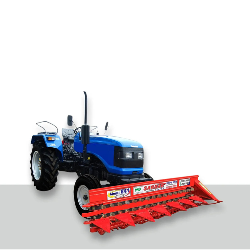 Tractor-mounted Reaper Binder